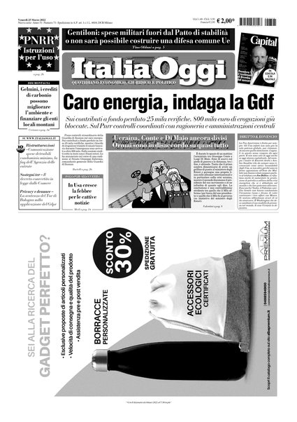 Italia oggi : quotidiano di economia finanza e politica